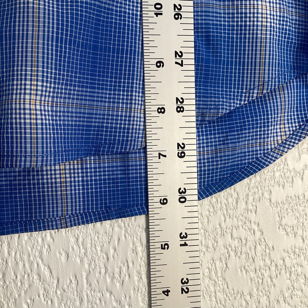 Duluth Trading Men's Armachillo Short Sleeve Plaid Shirt Small Cool Style 13265 - Picture 7 of 8